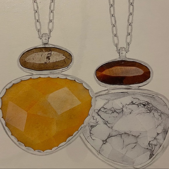 SOLD Silpada Day and Night Necklace N2918 - Picture 1 of 5